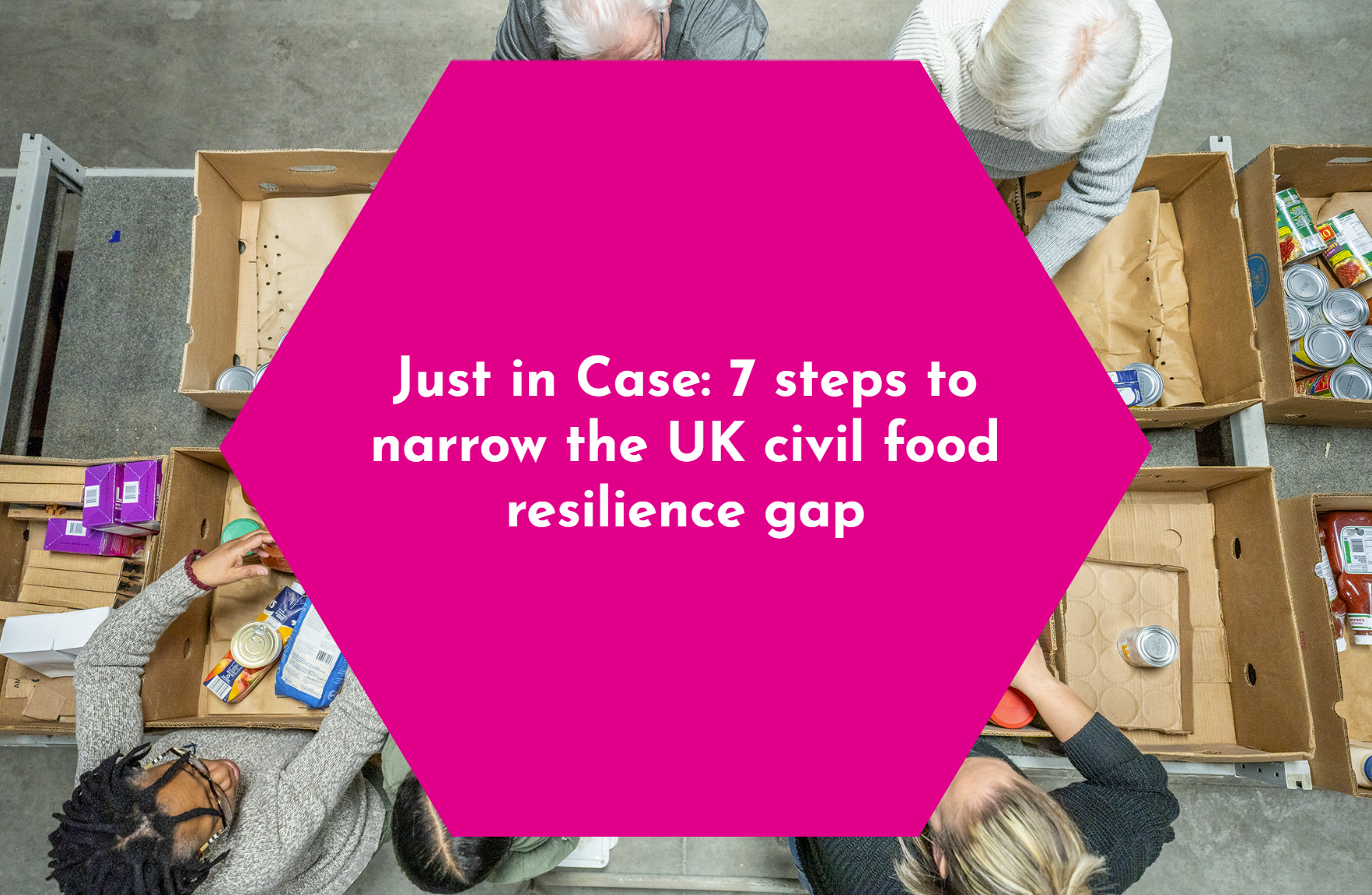 Just in case: 7 steps to narrow the UK food resilience gap